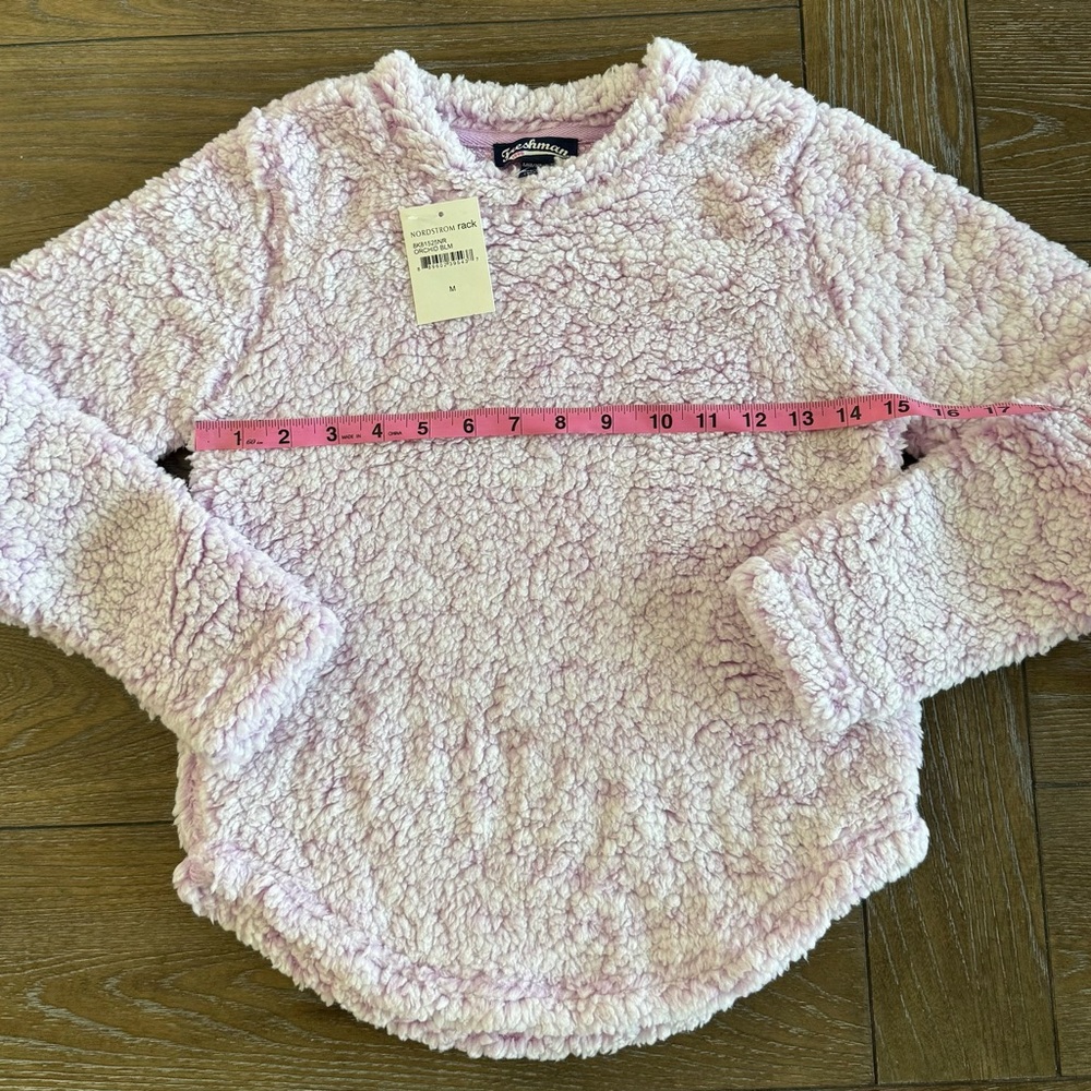Freshman Lavender Sherpa Top